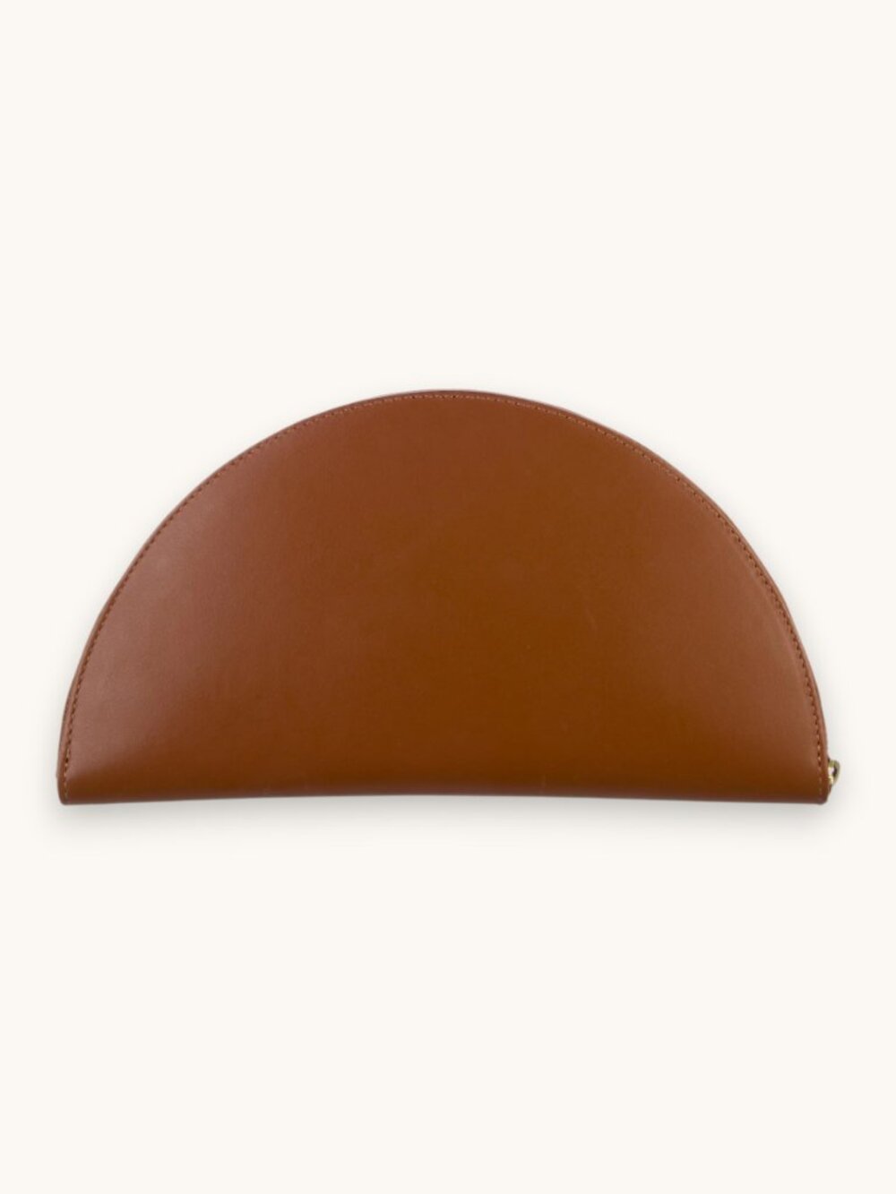Mansur Gavriel Moon Clutch in Cammello Tan Leather - Picture 2 of 3